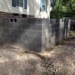 Block foundation done correctly building an inclosed porch 